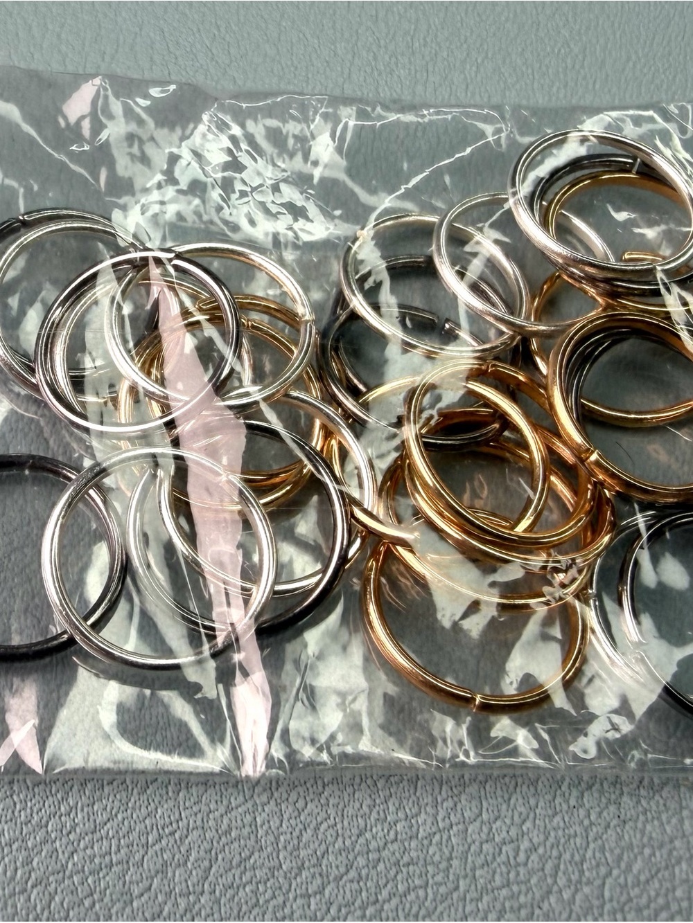 Mixed Metal Hoop Earring Set - Gold & Silver